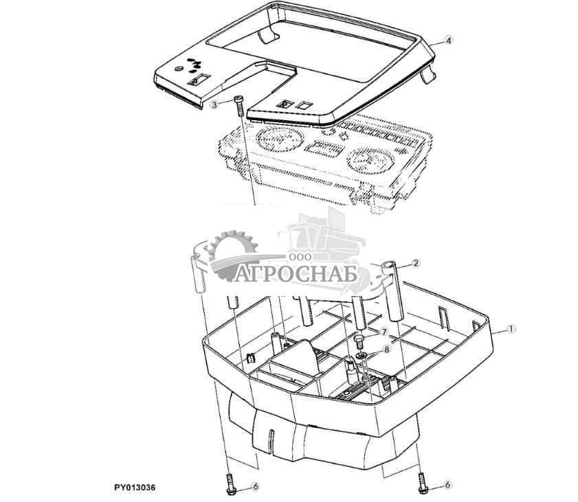 ПРИБОРНАЯ ПАНЕЛЬ (КАБИНА) 